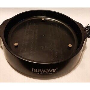 Nuwave Pro Oven Replacement Bottom Black Plastic Base Part OEM  20603